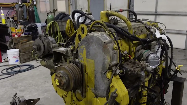 359 Peterbilt EXHD Cat 3406E 5ek engine set up PT12