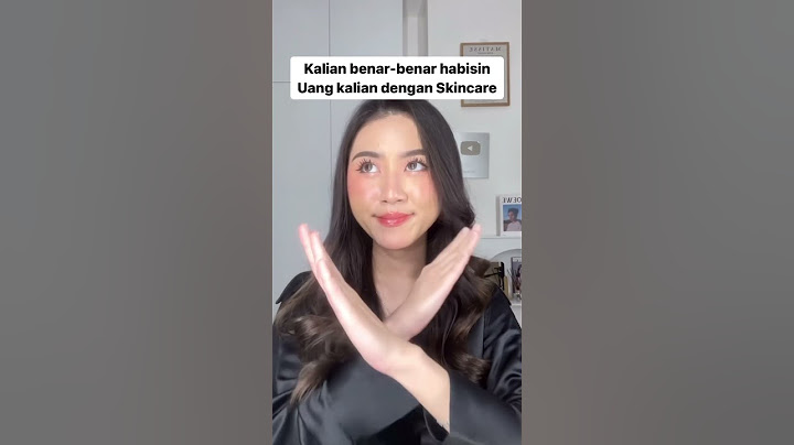 STOP BELI SKINCARE‼️Semua sia-sia kalau kalian gak pakai sunscreen & pelembab juga.