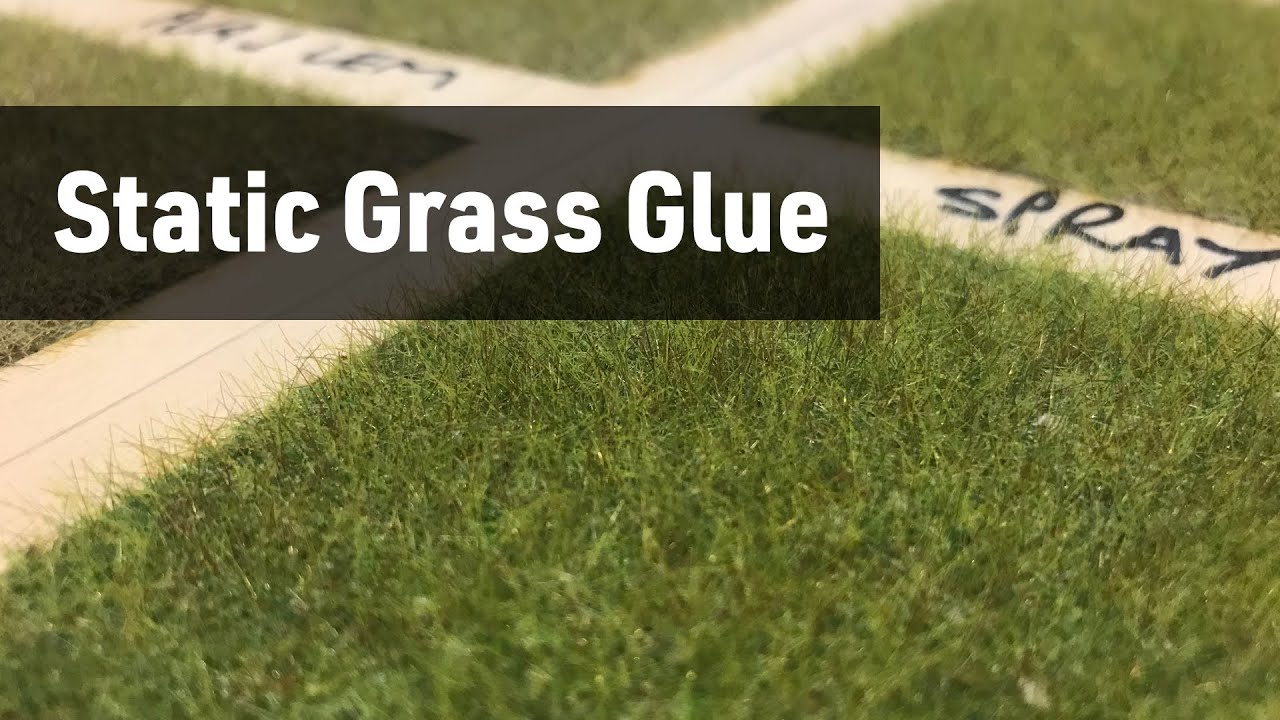 The Static Grass Glue Experiment 