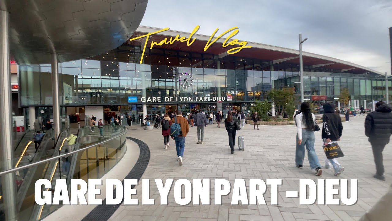 Visite de la Gare Lyon Part-Dieu 🚆 | Exploring Lyon Part-Dieu Train Station🇫🇷