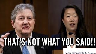SEN KENNEDY CLASHES WITH  NOMINEE OVER SOROS, ICE AND RACIST SYSTEM, SENATE HEARING GETS INTENSE 