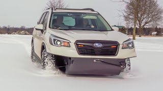 Forester Off Road in Deep Snow screenshot 2