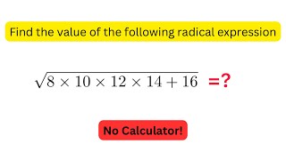 Nice square root problem | No calculator allowed