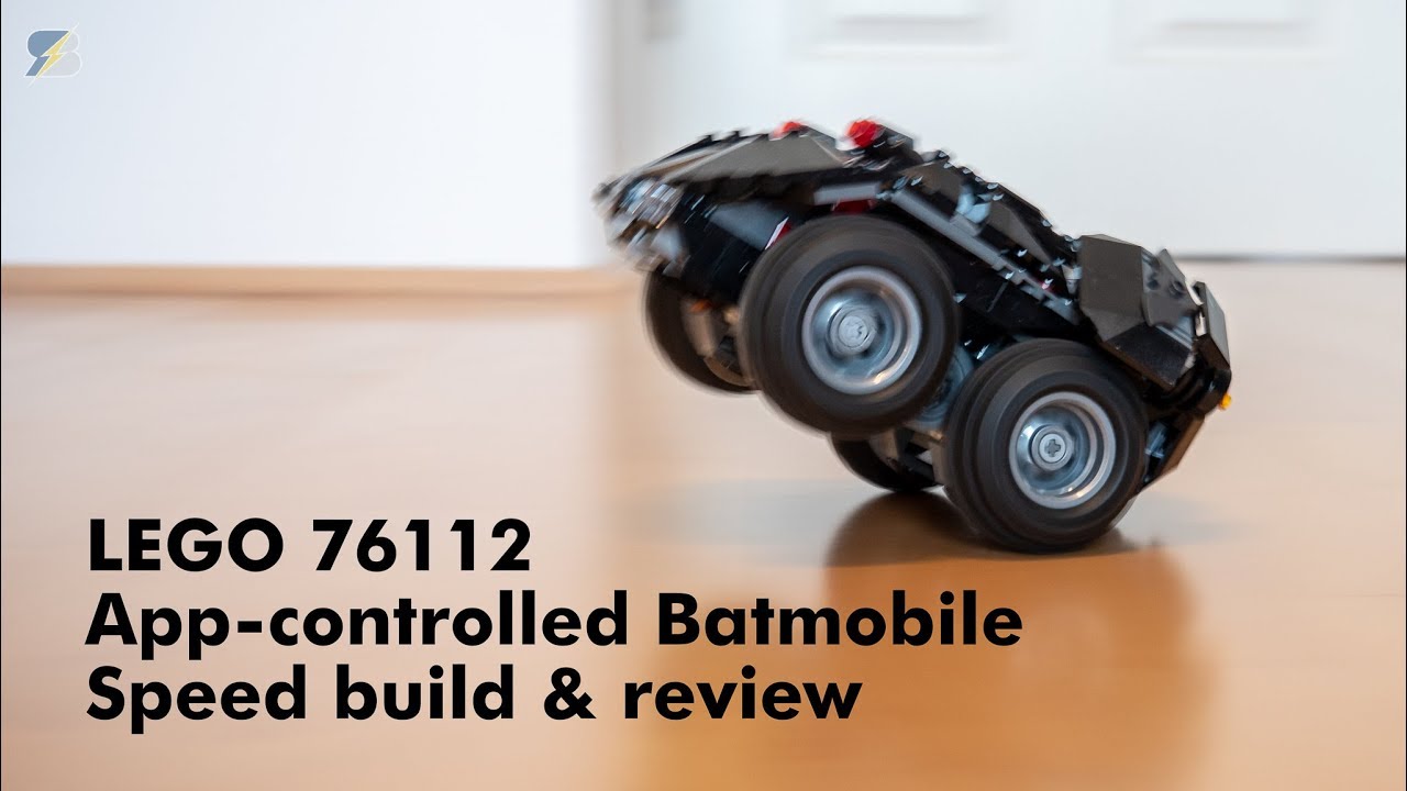 LEGO 76112 App-Controlled Batmobile - Wheelies! Wheelies! - YouTube