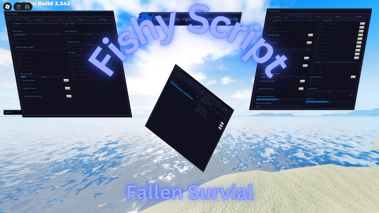 Fallen survival script | Fishy | UNDETECTED - YouTube