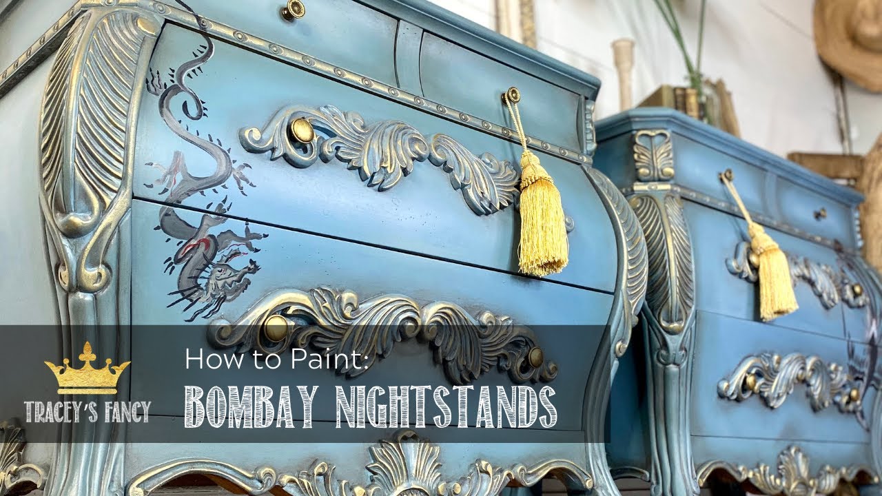 Shading with Dixie Belle Stormy Seas Chalk Mineral Paint (Part 2 of 2) | Tracey's Fancy