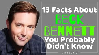 13 Facts About Beck Bennett You Probably Didn't Know