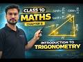 Class 10 Maths Chapter 8 (Part 1): Introduction to Trigonometry | Ratios and Formulas