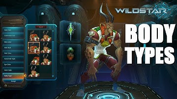 Wildstar - All Races Body Types (Wildstar Character Creation Customization)