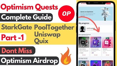Optimism Quests Part -1 | Become Eligible for Optimism Airdrop 2 | Crypto Airdrops