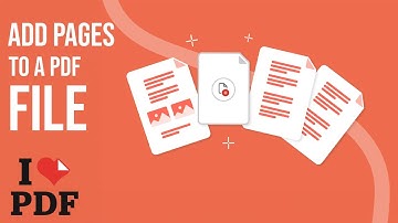 How to Add Pages in a PDF File
