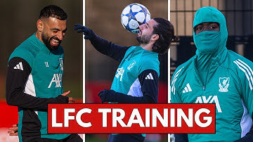 Liverpool FC Training - ft. Salah vs. Szoboszlai pre-PSV