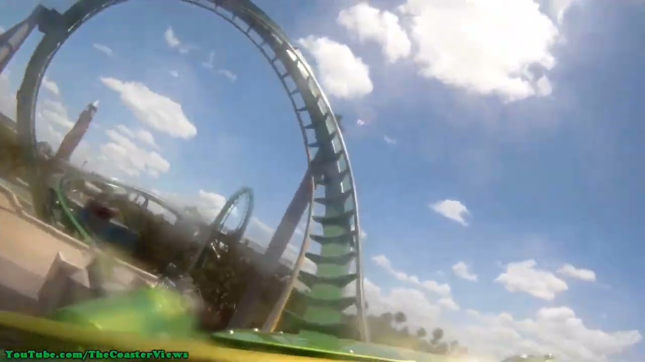 Sonic and Friends rides The Incredible Hulk Coaster at Universal's Islands Of Adventure