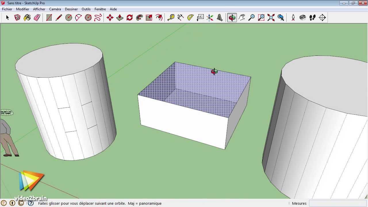 Sketchup Generalite Retrouver Une Face Masquee