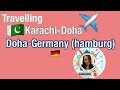 Travelling during Pandemic /from Karachi-Doha then Doha -Berlin Germany  #traveling#pandemic