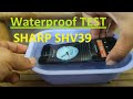 Tes Anti Air Sharp SHV39 aquos R