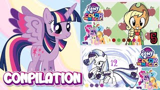 My Little Pony Game My Little Pony Color By Magic Compilation Part 2