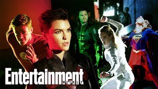 Arrowverse Reunion With Ruby Rose, Grant Gustin & More | Cover Shoot | Entertainment Weekly