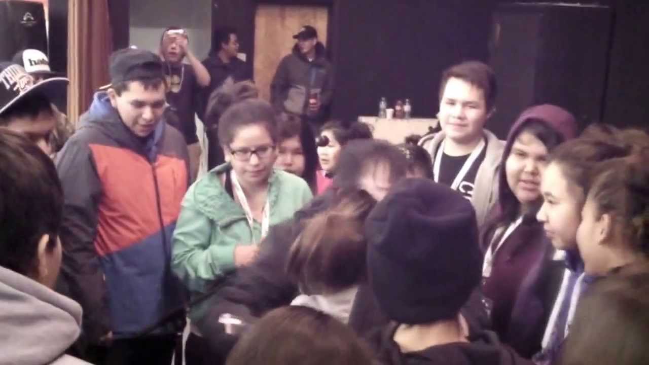 A Hug From the Northern Spirits Youth for Sheryl Kimbley