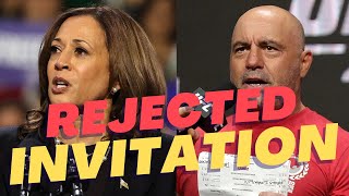 Joe Rogan REJECTED Kamala Harris | Kamala Says She Wanted to Be on His Podcast