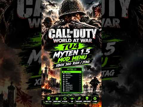 🔥 COD WAW TU4 Myten 1.5 Mod Menu! 💀 Xbox 360 RGH/JTAG ⚡