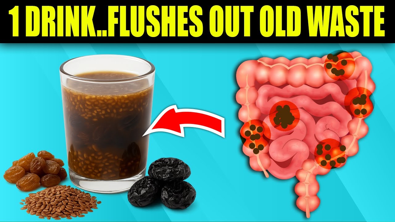 Выпейте это сегодня вечером, чтобы очистить кишечник от старых отходов — одного стакана достаточно!