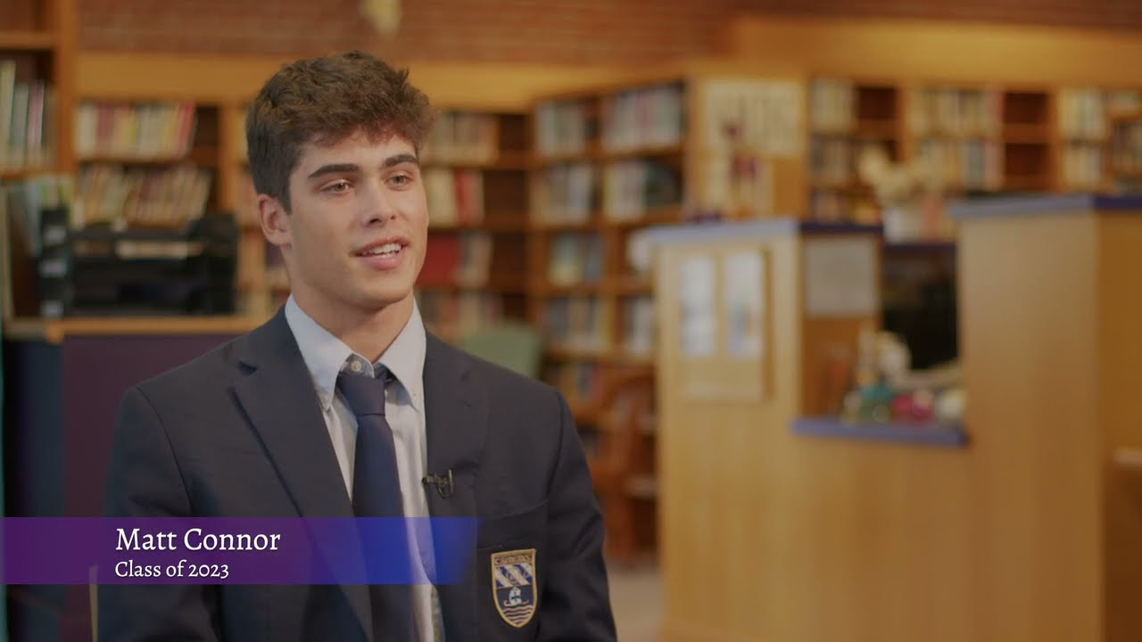 Matt Connor '23 reflects on how he has become more Open to Growth at Cheverus