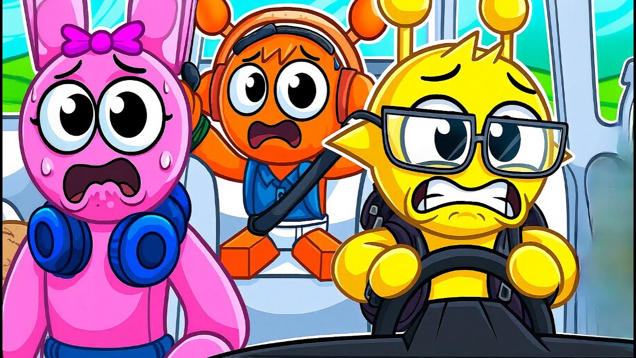 ¡Diversión total con la familia Sprunki en su viaje por carretera en Roblox!