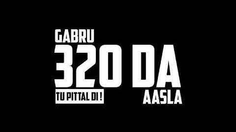 Top Notch Gabru : vicky new song status | black background status | New punjabi status #punjabi