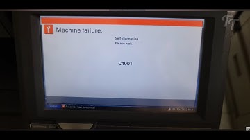 How to fix Error C4001 on Kyocera TASKalfa 5501i Printer