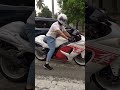 Suzuki Hayabusa burnout