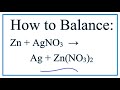 Balancing Chemical Equations