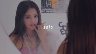 jennie of blackpink - solo (sped up)