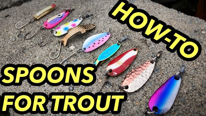 Glimmy Brass Spoon Trout Spinner - An Oldie Very Effective Fish Taker