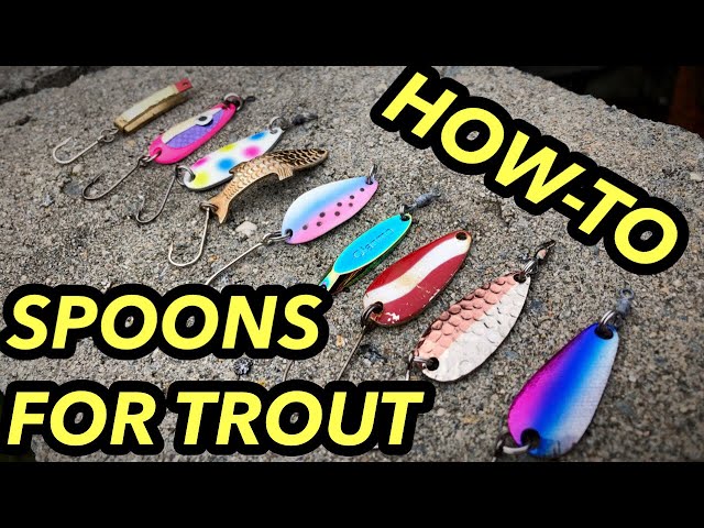 Spoon fishing for trout - Fishing techniques - FishingTheSpot