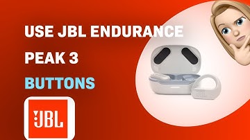 How to Use JBL Endurance Peak 3 Headphones: Button Operation Guide