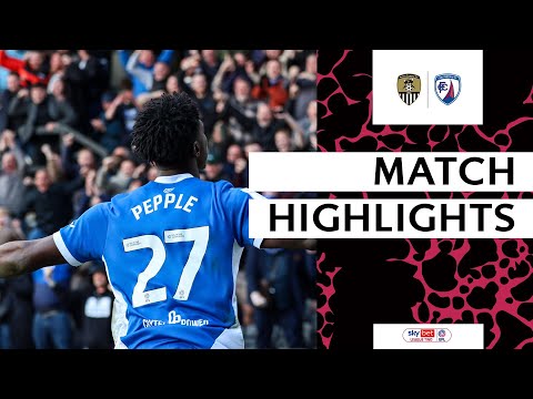 Notts County Chesterfield Goals And Highlights