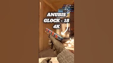 CS2 ANUBIS GLOCK - 18 4K  #cs2 #shorts  #csgo