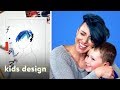 Kids Give Their Mom a Wild New Hairstyle | Kids Design | HiHo Kids