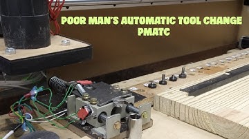 PMATC - Cheap DIY Automatic Tool Change concept for non-ATC Router spindles --  Poor Man