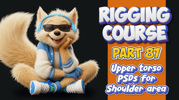Rigging with Advanced Skeleton - Part 87 - Sculpting shoulder girdle shrug PSD