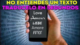 🚀Cómo Traducir Textos Y Fotos Al Instante Con Una App Que Ya Tienes En Tu Celular😍 screenshot 2