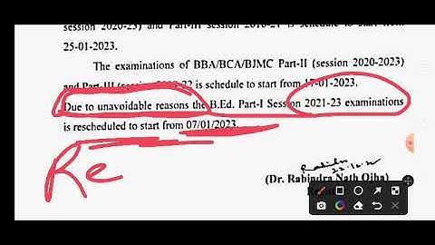 मौलाना University Bed 1st year exam date 2022।। session 2021-2023 maulana university