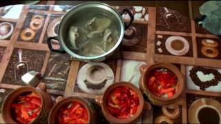 Готовим рябчика в горшочках. Готовим рябчика в горшочках.