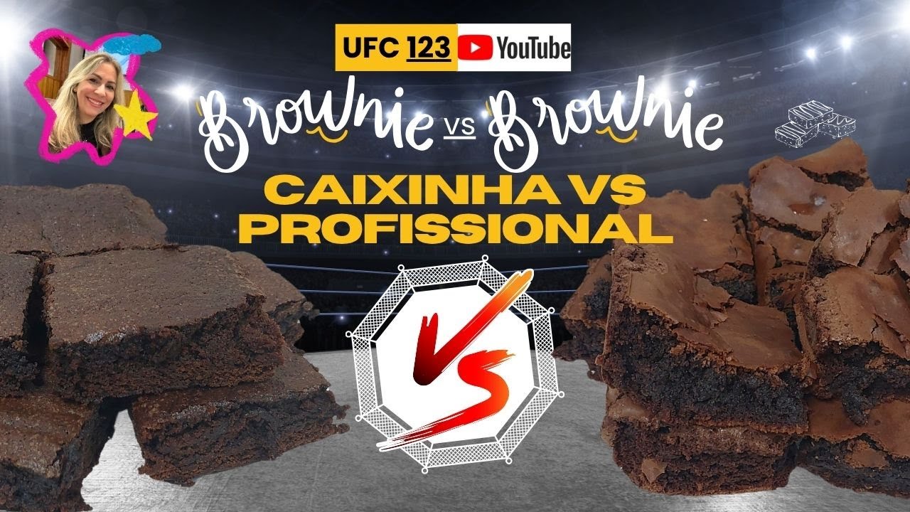 Brownie de Caixinha vs Brownie profissional! Qual será o melhor?