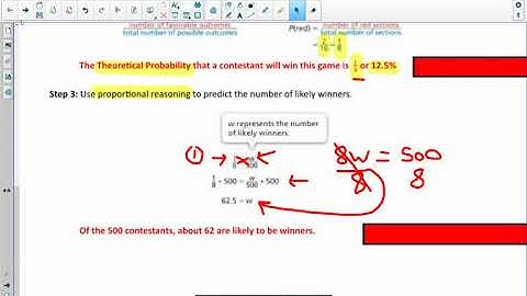 7-2 Understand Theoretical Probability