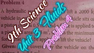 9th science 📚 unit 3 📚  Fluids 📚 Problem 4📚page 31📚Samacheer Kalvi📚 annie and aksi