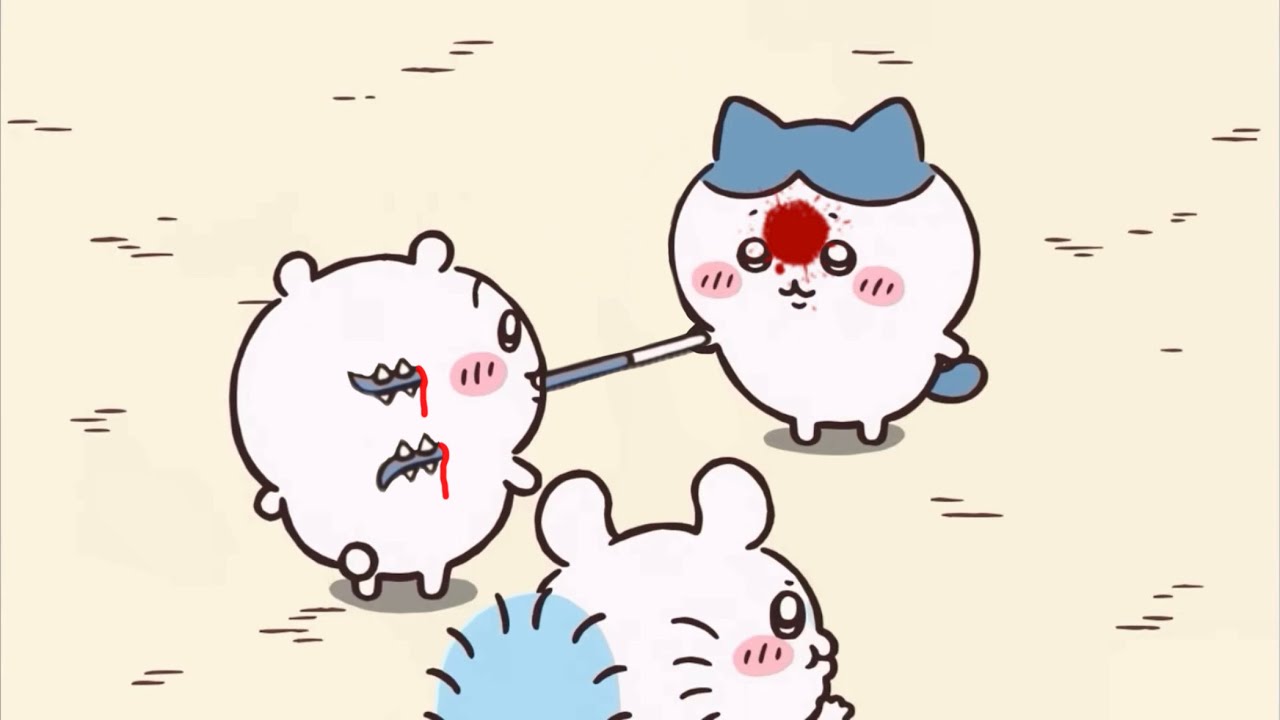 Chiikawa] Hachiware gets injured because of his friend - YouTube
