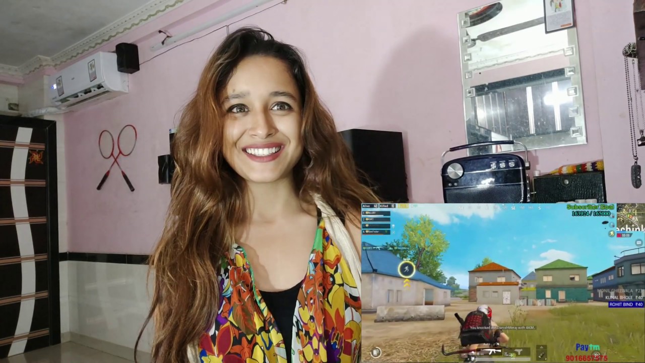 Girl Reacts to Ron Gaming - Real power of AKM + UZI