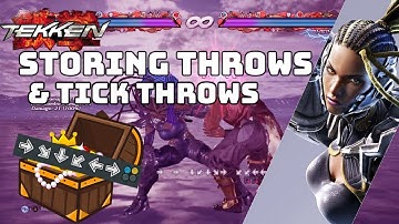 Mini Tekken Guide: Storing Throws, and Tick Throws!